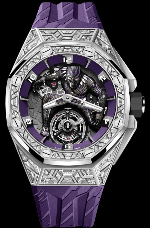 Replica AP Watch Audemars Piguet ROYAL OAK CONCEPT BLACK PANTHER FLYING TOURBILLON 26623BC.GG.D077CA.01